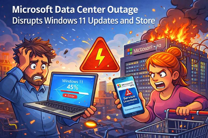 Microsoft data center outage