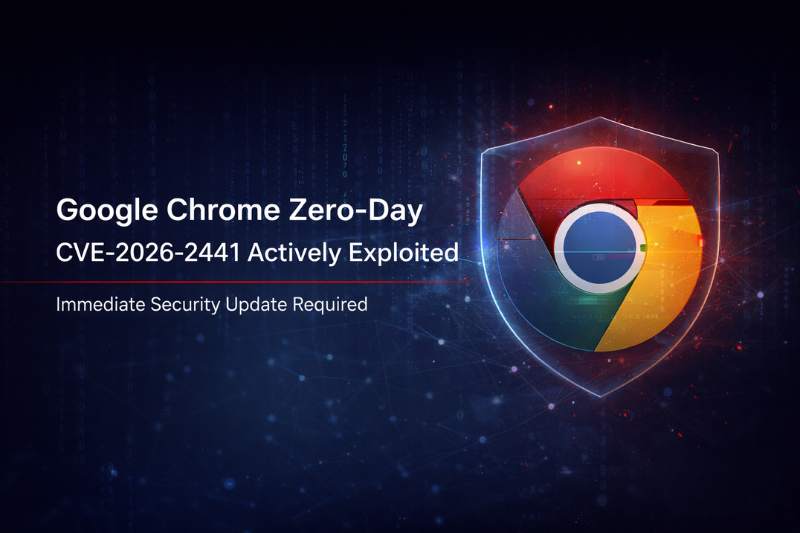 Google Chrome Zero-Day (CVE-2026-2441) Actively Exploited security alert banner